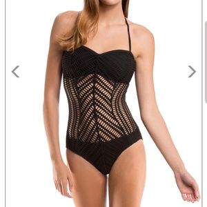 🆕️Robin Piccone Sophia Crochet One-Piece Swimsuit
